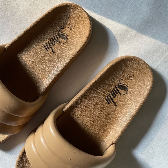 Shein Nude Sandals Seychelles Dupes 8 Tan - Picture 4 of 5